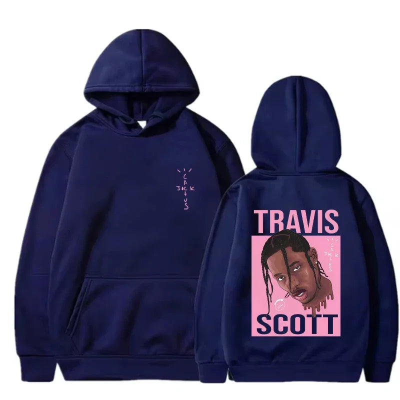 Travis Scott Printed Hoodie