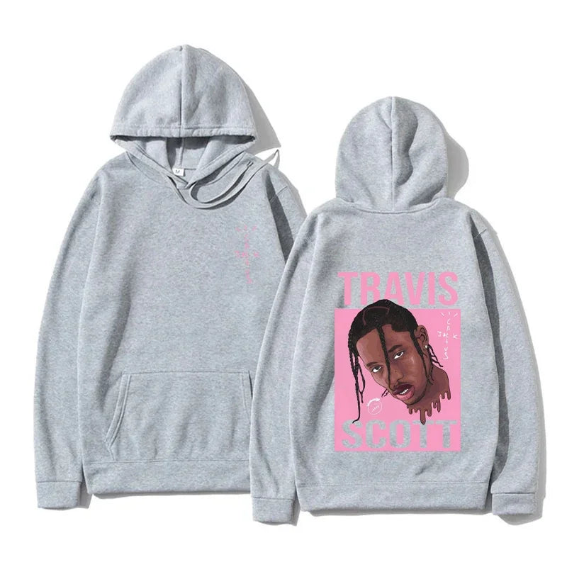 Travis Scott Printed Hoodie