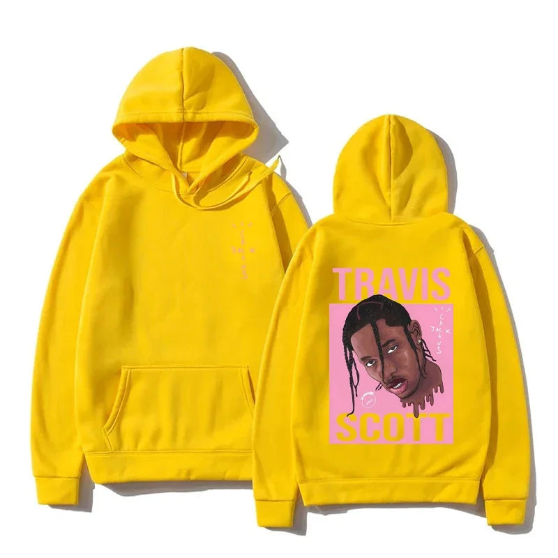 Travis Scott Printed Hoodie