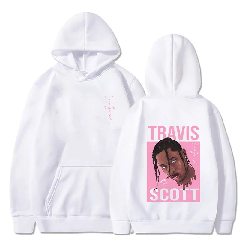 Travis Scott Printed Hoodie