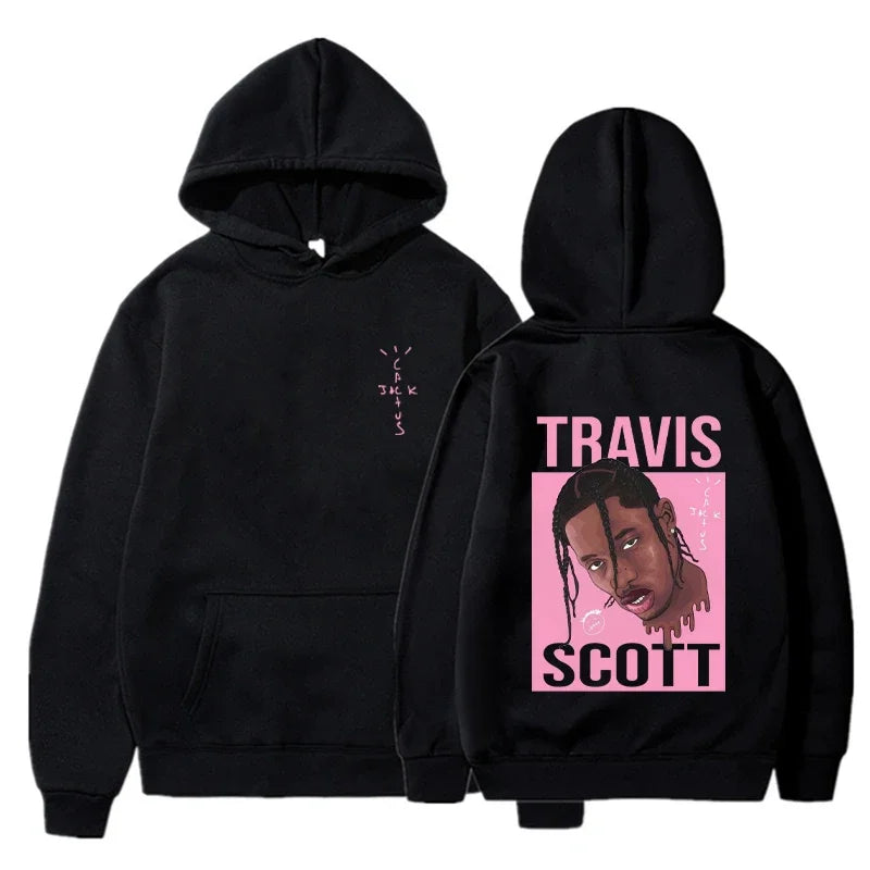 Travis Scott Printed Hoodie